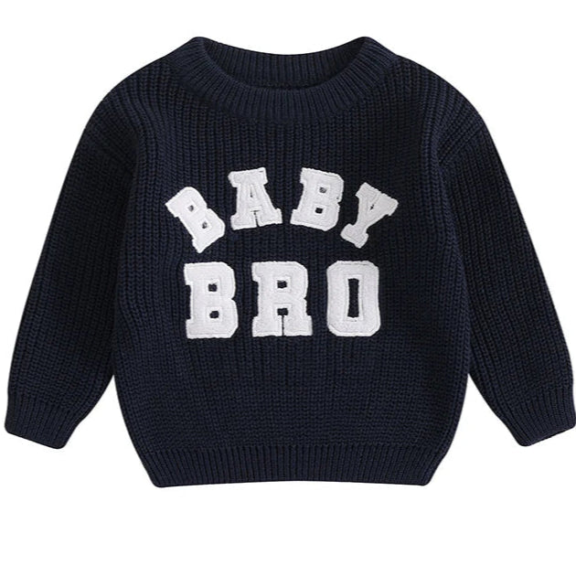 Baby Boy Knit Jumper in Navy 