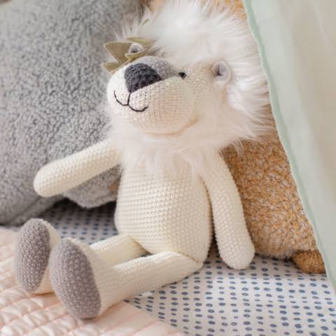 Lancelot the Lion soft toy by Lily & George