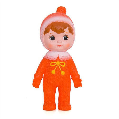 Lapin & Me Orange Beanie Pom Pom