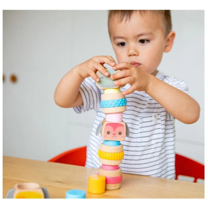 Tiger Tribe Totem Stacker for babies