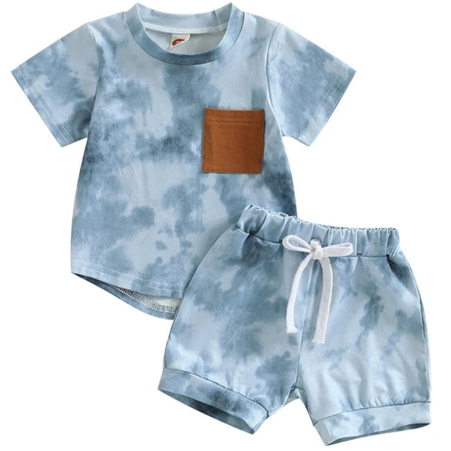 baby boy summer two piece set