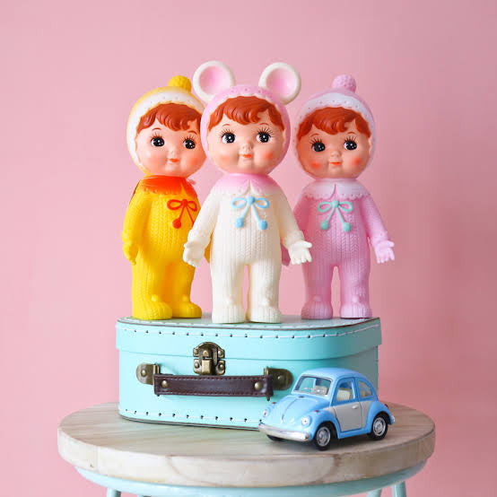 Vintage Inspired Doll for display - Lapin & Me