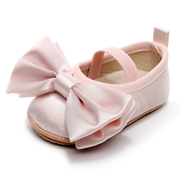 Little Eedie Mia Pink Shoes flexible sole close-up
